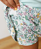 AQUA BLOOM TENNIS SKIRT