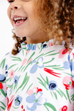LONG SLEEVE LIZZIE'S LUXE LEISURE DRESS - FAIR STREET FLORAL
