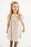 FRANCENE FROCK - THOMPSON PARK PLAID WITH PALMETTO PEARL