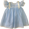 BLUE HEIRLOOM LACE DRESS