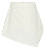 ALDEN SKORT OFF WHITE DENIM