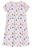 LSU POLLY PLAY DRESS - TENACIOUS TIGERS WITH PALM BEACH PINK