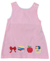 BACK TO SCHOOL EMBROIDERED DRESS