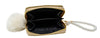 SPARKLE PEARL STRAP WALLET - GOLD