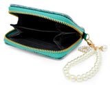 SPARKLE QUILTED WALLET HOLIDAY EDITION - GREEN