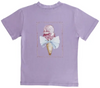 GIRLS SHORTSLEEVE LOGO TEE - ICE CREAM ON LILAC