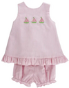SAILBOAT TRIO - ANGEL DRESS TIE WITH BLOOMER