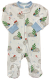 BOYS CHRISTMAS HIPPO FOOTIE