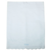 EMBROIDERED RECEIVING BLANKET - WHITE