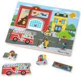 AROUND THE FIRE STATION SOUND PUZZLE