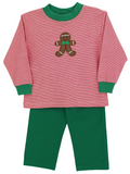 JOLLY GINGERBREAD - BOYS PANT SET