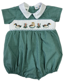 DUCK MALLARD SMOCKED BOY BUBBLE