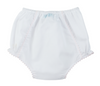 DIAPER COVER- WHITE AND PINK