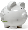 LAMBS N IVY PIGGY BANK