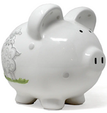 LAMBS N IVY PIGGY BANK