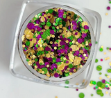 MARDI GRAS FACE AND BODY GLITTER