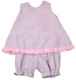 POPOVER SET WITH PINK RUFFLES
