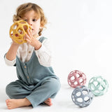 BABY SILICONE SENSORY BALL - MINT