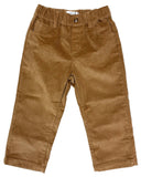 CAMEL CORDORUY ELASTIC WAIST PANTS