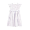 WHITE VIOLE AND LACE PRINCESS WEDDING DRESS FOR TODDLERS