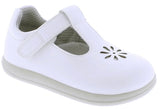 SHELBY WHITE MICROFIBER SHOE