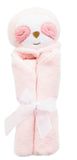 LOVIE BLANKIE - PINK SLOTH