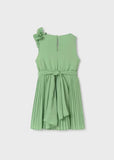 CHIFFON GREEN DRESS