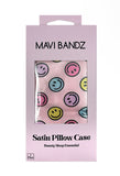 SMILEY SATIN PILLOWCASE