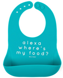 ALEXA WHERE'S MY FOOD BIB