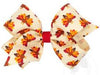 MEDIUM HARVEST-THEMED PRINTED HAIR BOW
