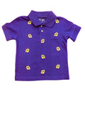 LSU EMBROIDERED POLO