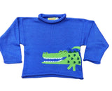 ALLIGATOR ROLLNECK SWEATER