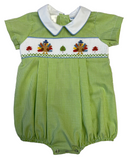 TURKEY SMOCKED BOY BUBBLE