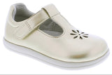 BECKY GOLD MICROFIBER SHOE