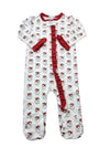 LA LUNA ALL OVER PRINT SANTA GIRL FOOTIE