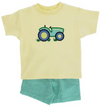TRACTOR - BOYS SHORT SET
