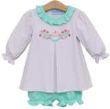 BIRTHDAY RUFFLE BLOOMER SET