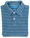 PERFORMANCE HARRY LONG SLEEVE POLO - CORNFLOWER