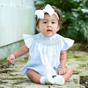 BUTTERFLY SLEEVE BUBBLE - BLUE