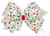 KING HOLIDAY - THEMED CHRISTMAS LIGHTS GROSGRAIN HAIR BOW
