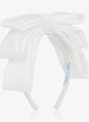 TULLE SHIMMER BOW HEADBAND