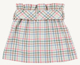 BEASLEY BOW SKIRT - MANALAPAN PLAID