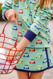 CASSIDY COMFY CREWNECK - BUGGY AND BALL WITH NANTUCKET NAVY