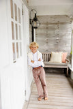 PREP SCHOOL PANTS (CORDUROY) - GRAY BAY BROWN