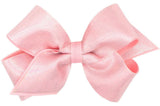 KING MIRROR DOT GROSGRAIN OVERLAY HAIR BOW