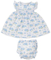 HEAVENLY HYDRANGEAS BLUE DRESS SET