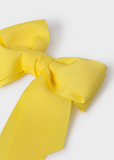 GIRLS YELLOW BOW HAIR CLIP