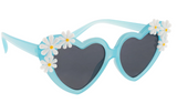 BLUE HEART SUNGLASSES