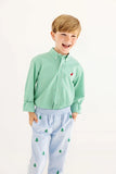 DEAN'S LIST DRESS SHIRT - GIBSON ISLAND GREEN MINI GINGHAM