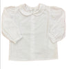 LONG SLEEVE PICOT EDGE SHIRT JANE-WHT-BASIC
